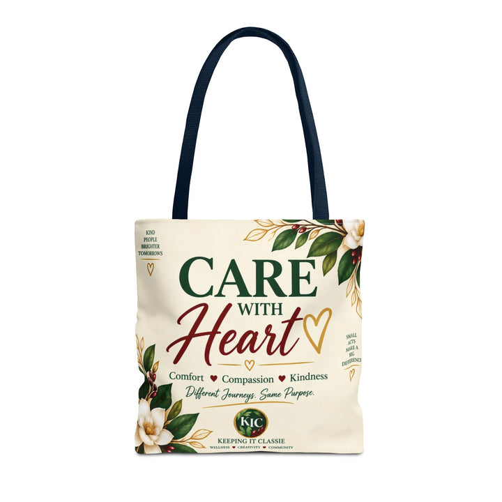 Care With Heart Tote Bag