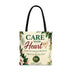 Care With Heart Tote Bag