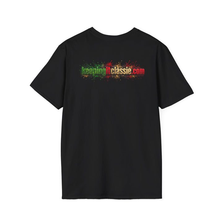 Keeping It Classie Graphic T-Shirt — Vintage Paint Splatter Logo