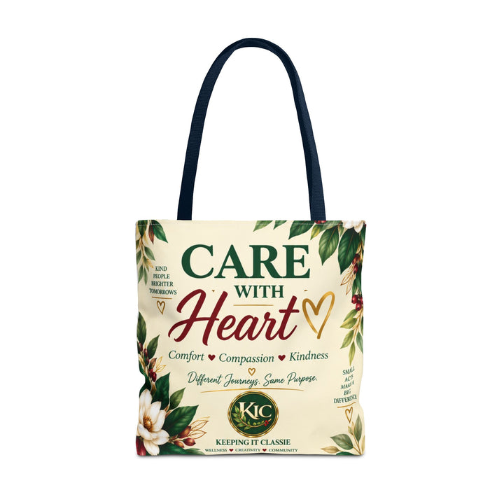 Care With Heart Tote Bag