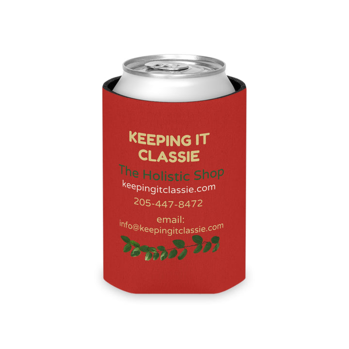 Classic Nature Can Cooler, Eco-Friendly Beverage Insulator, Outdoor Party Favor, Gift for Nature Lovers, Camping Accessory