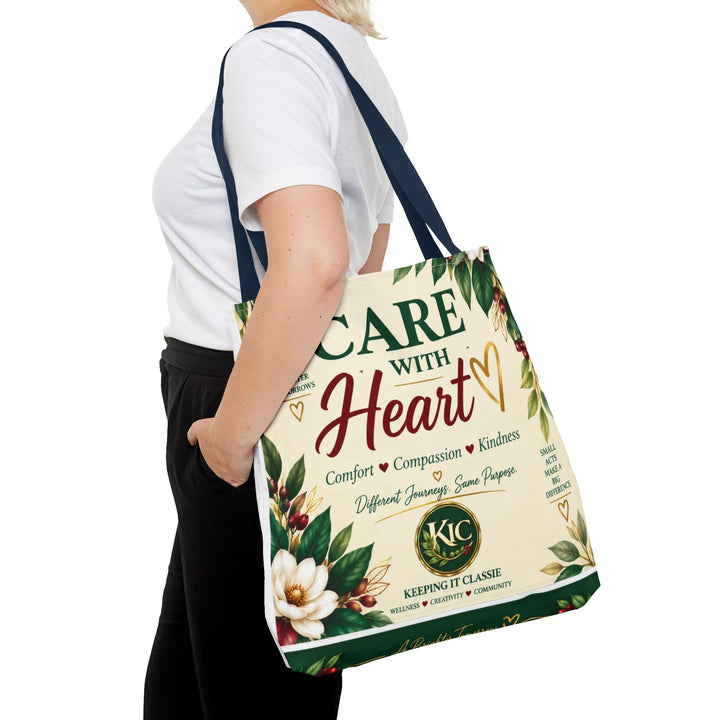 Care With Heart Tote Bag