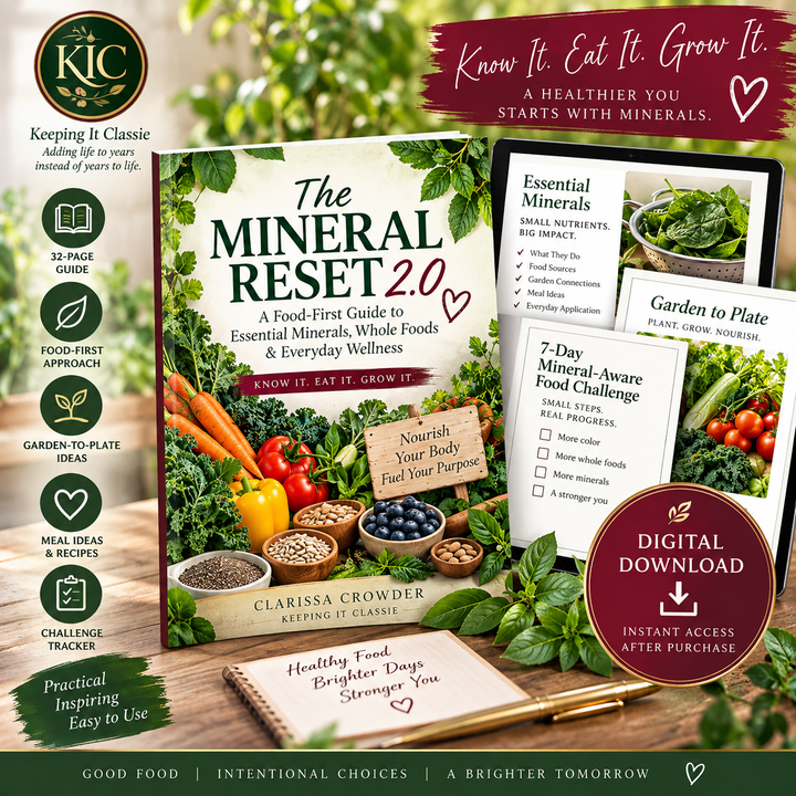 The Mineral Reset 2.0: A Food-First Guide to Essential Minerals, Whole Foods & Everyday Wellness